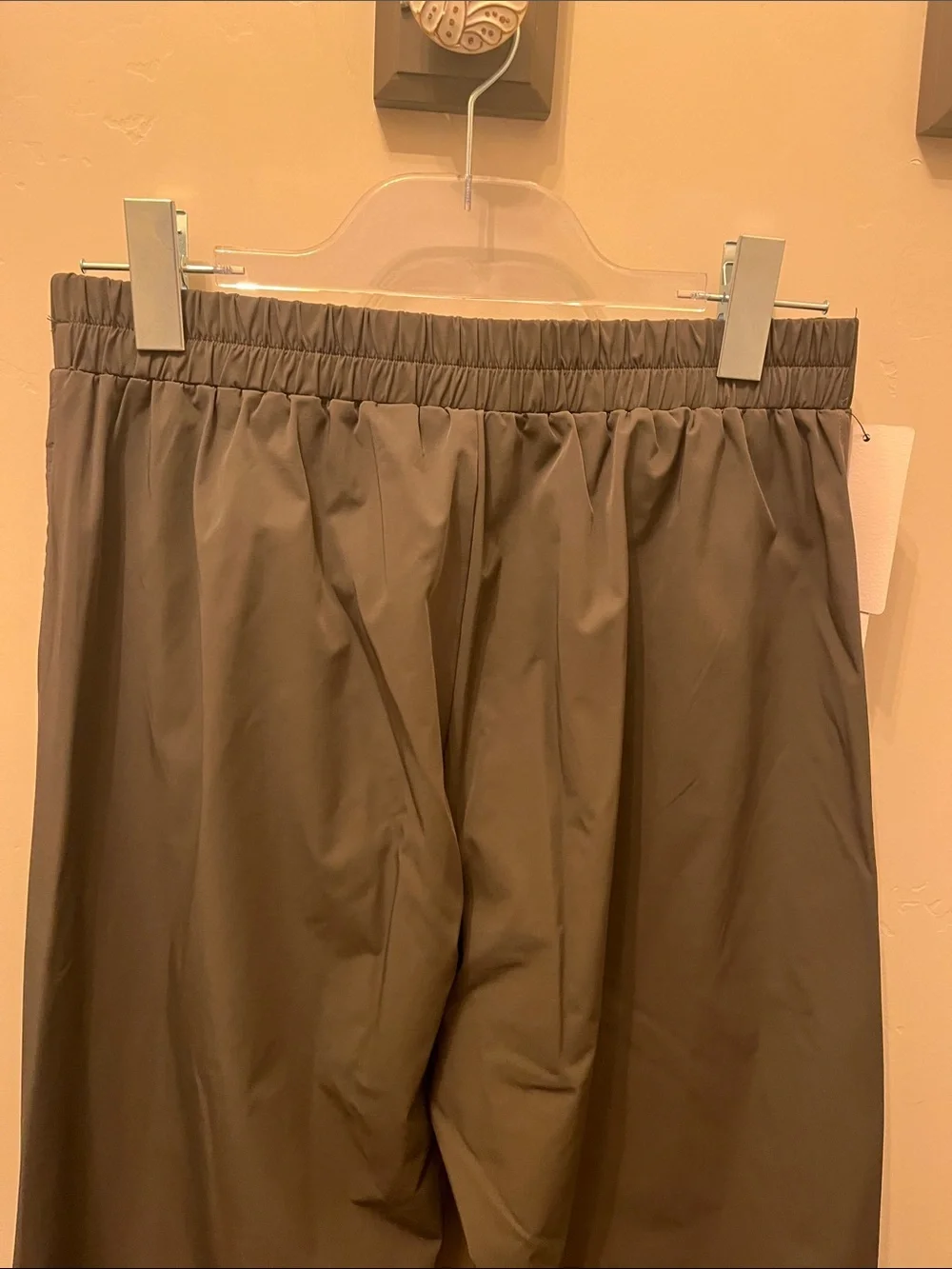 LOMON Wide Leg Barrel Pants - MED - GRAPHITE - NWT - Picture 6 of 9